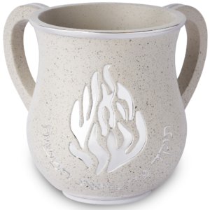 Keli en polymère 14 cm - Breslev "Haesh sheli" gris